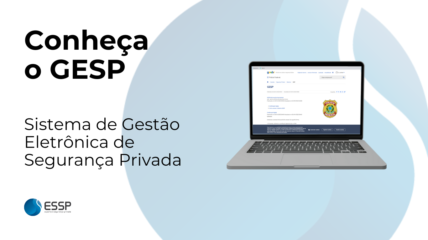 GESP - Gestão Eletrônica de Segurança Privada