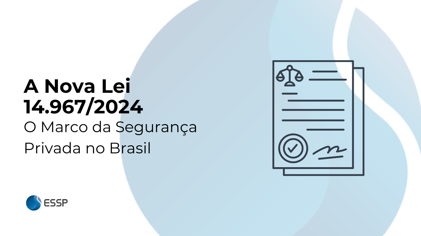 A Lei 14.967/2024, que estabelece o novo Estatuto da Segurança Privada, representa um marco legal aguardado por décadas no Brasil. Coma o objetivo de modernizar a legislação do setor, que anteriormente era regida pela Lei 7.102 de 1983, a nova lei atualiza as regras de segurança privada, contemplando inovações tecnológicas e a ampliação dos serviços regulamentados.